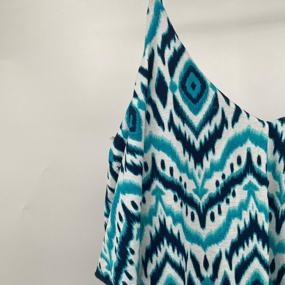 Trixxi Womens Maxi Sundress Sleeveless Elastic Waist Multicolor Size Large - Picture 5 of 9